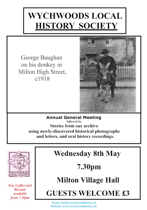 Wychwoods Local History Society Evening Talk MiltonunderWychwood